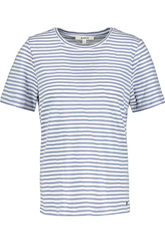 Garcia Damen Short Sleeve T-Shirt, Blue Grey, L von GARCIA DE LA CRUZ