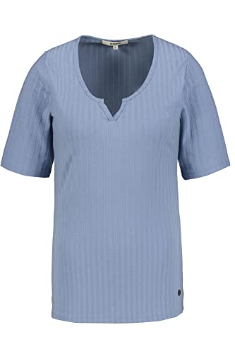 Garcia Damen Short Sleeve T-Shirt, Blue Grey, XS von GARCIA DE LA CRUZ