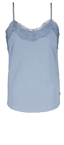 Garcia Damen Singlet Trägershirt/Cami Shirt, Blue Grey, L von GARCIA DE LA CRUZ