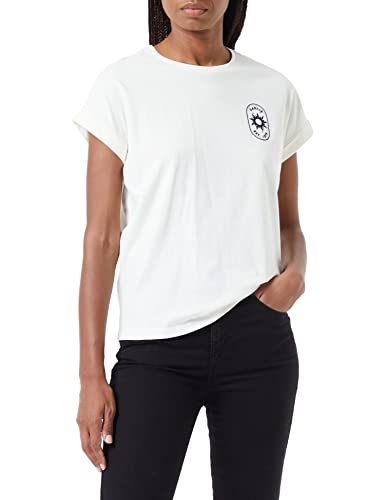 Garcia Damen T20201-53 T-Shirt, Off White, L von GARCIA DE LA CRUZ