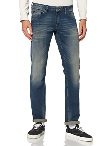 Garcia Herren Russo Jeanshose, Blau (Med Used 1456), 29W / 32L EU von GARCIA DE LA CRUZ