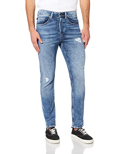 Garcia Herren Largo Tapered Fit Jeans, Blau (Medium Used 7530), 32W / 32L EU von GARCIA DE LA CRUZ