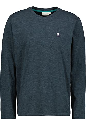 Garcia Herren Long Sleeve T-Shirt, Petrol Green, 3XL von GARCIA DE LA CRUZ