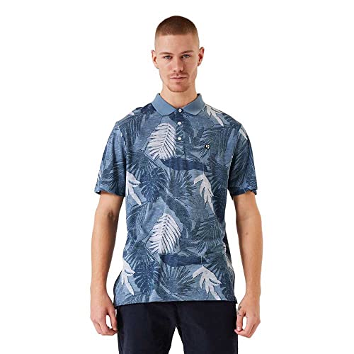 Garcia Herren Polo Polohemd, Stone Blue, XXL von GARCIA DE LA CRUZ