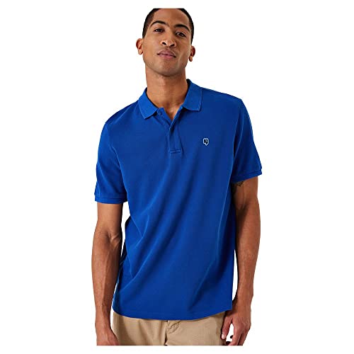 Garcia Herren Polo Polohemd, Vibrant Blue, S von GARCIA DE LA CRUZ