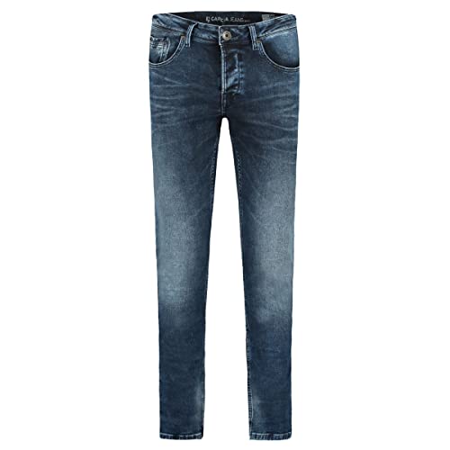 Garcia Herren Savio. - Ja Jeans, Blau (Dark Used 5520), 36W / 34L EU von GARCIA DE LA CRUZ