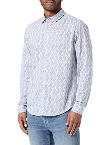 Garcia Herren Shirt Long Sleeve Hemd, White, 3XL von GARCIA DE LA CRUZ