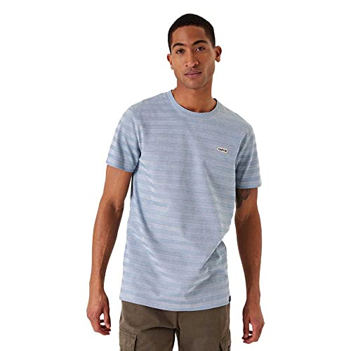 Garcia Herren Short Sleeve T-Shirt, Stone Blue, XL von GARCIA DE LA CRUZ