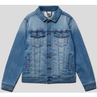 Garcia Jeansjacke mit Brusttaschen in Blau, Größe 152 von Garcia