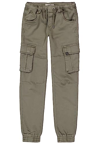 Garcia Jungen Cargohose Schlupfbund, Größe:176, Farbe:deep Army von GARCIA