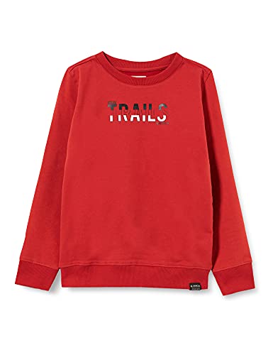 Garcia Jungen G13460 Sweatshirt, Carmine, 164/170 von GARCIA DE LA CRUZ