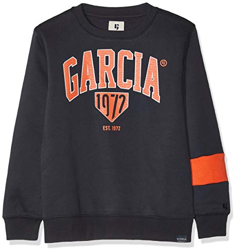 Garcia Jungen G93460 Sweatshirt, Blau (Dark Moon 292), (Herstellergröße: 176) von GARCIA DE LA CRUZ