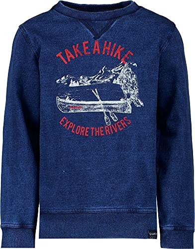 Garcia Jungen H15665 Sweatshirt, Indigo, 104/110 von GARCIA DE LA CRUZ