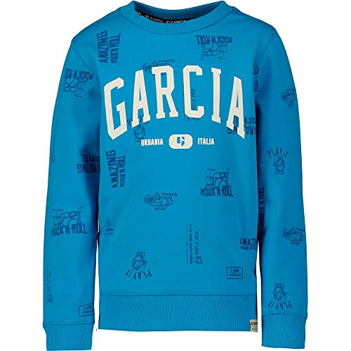 Garcia Jungen Sweater Sweatshirt, Azure Blue, 92/98 von GARCIA DE LA CRUZ