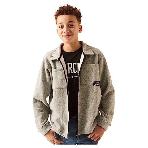 Garcia Jungen Sweater Sweatshirt, Grey Melee, 164/170 von GARCIA DE LA CRUZ