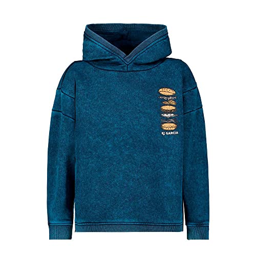 Garcia Jungen Sweater Sweatshirt, deep Blue, 116/122 von GARCIA DE LA CRUZ