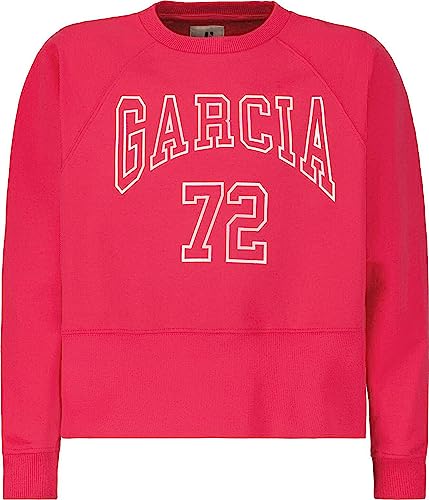 Garcia Mädchen Sweater Sweatshirt, Candy red, 140/146 von GARCIA DE LA CRUZ