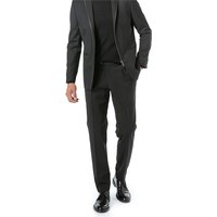 GARDEUR Herren Hose schwarz Schurwolle von Gardeur