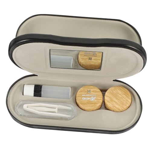 Garneck 1 Satz Doppellagiges Brillenetui aus PU Multifunktionale Aufbewahrung für Sonnenbrille und Brille Stilvoller Organizer für Outdoor Aktivitäten und Schützt Gläser vor Kratzern Garneck 1 Satz Doppellagiges Brillenetui aus PU Multifunktionale Aufbewahrung für Sonnenbrille und Brille Stilvoller Organizer für Outdoor Aktivitäten und Schützt Gläser vor Kratzern von Garneck