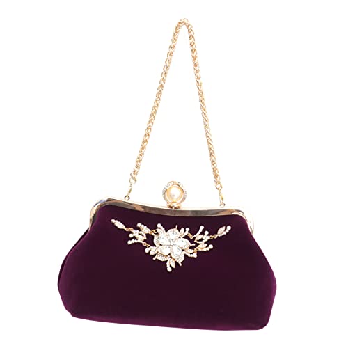 Garneck Frauen Strass Clutch Abendtasche Hochwertige Geldbörse für Hochzeit Cocktail Prom Stylische Handtasche mit Strassverzierungen Garneck Frauen Strass Clutch Abendtasche Hochwertige Geldbörse für Hochzeit Cocktail Prom Stylische Handtasche mit Strassverzierungen von Garneck