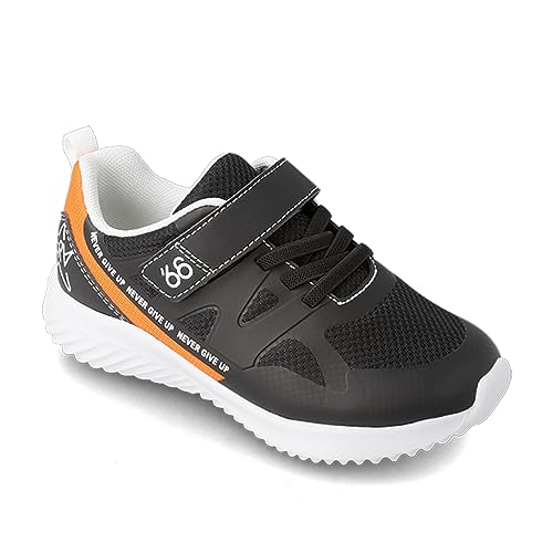 Garvalín 231830 Sneaker, Schwarz/Orange, 29 EU von Garvalín