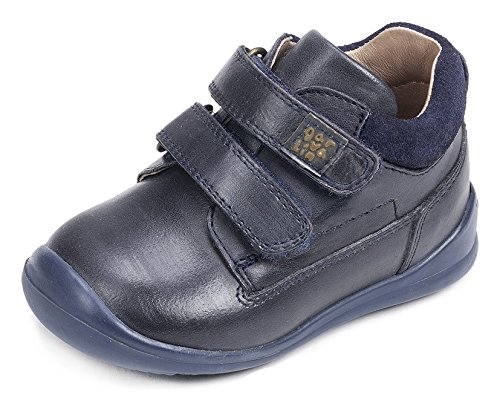 Garvalín Unisex Baby 171316 Lauflernschuhe, Blau (Marineblau (Kaiser und Rauhleder)), 18 EU von Garvalín