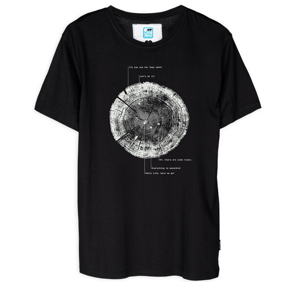 Gary Mash T-Shirt Liferings aus Biobaumwolle von Gary Mash