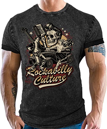 Rock'n Roll Fan T-Shirt: Rockabilly Culture 3XL von Gasoline Bandit