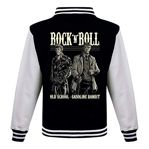 Gasoline Bandit Rockabilly Baseball College Jacke - Rock'n Rocker L von Gasoline Bandit