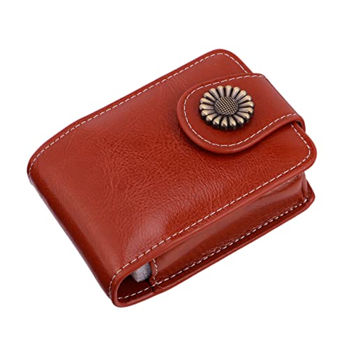 Gatuida 1 Stück Lippenstift-Aufbewahrungstasche Kosmetiktasche Mit Spiegel Ding Mini-lippenstiftetui Tragen Schminkkoffer Mit Spiegel Reise-kosmetikspiegel Geldbeutel Fall Brown Gatuida 1 Stück Lippenstift-Aufbewahrungstasche Kosmetiktasche Mit Spiegel Ding Mini-lippenstiftetui Tragen Schminkkoffer Mit Spiegel Reise-kosmetikspiegel Geldbeutel Fall Brown von Gatuida