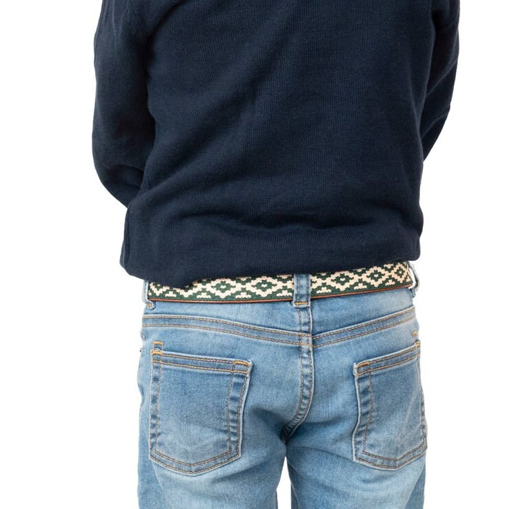 Kinder Guarda Pampas Premium Gewebter Polo-Gürtel | Handgefertigter Leichter Pflanzlich Gegerbter Leder-Polo-Gürtel Unisex Gürtel Kinder Guarda Pampas Premium Gewebter Polo-Gürtel | Handgefertigter Leichter Pflanzlich Gegerbter Leder-Polo-Gürtel Unisex Gürtel von Gaucholife