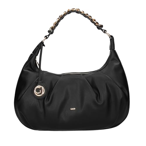 GAUDI DAMEN TASCHE D SCHWARZ V2AI-10792.V0001 Iris Schultertasche Schwarz ND Wahl=P, Schwarz von Gaudì