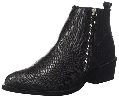 Gaudì Damen Tronchetto Zip-Belicia-Reptil Stiefeletten, Schwarz, 38 EU von Gaudì