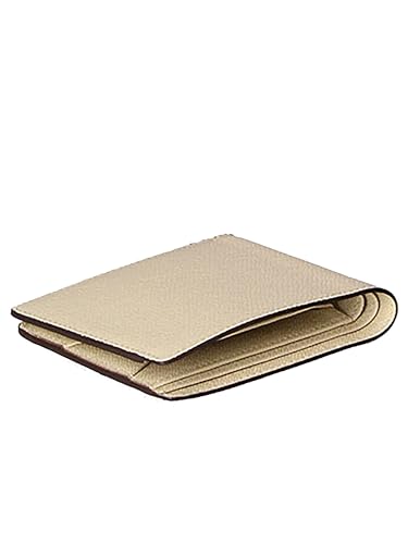 Gave Lux Damengeldbörse. Handgefertigtes Obermaterial: echtes Leder. Fashion. GLX2260895_223FBG-PARENT. 9,5 x 12 x 2,5 cm, beige von Gave Lux