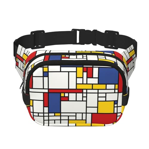 Gürteltasche mit abstraktem Muster, Bauchtaschen für Damen und Herren, modische Umhängetasche, Hüfttaschen, Schwarz, Einheitsgröße, Schwarz , Einheitsgröße Gürteltasche mit abstraktem Muster, Bauchtaschen für Damen und Herren, modische Umhängetasche, Hüfttaschen, Schwarz, Einheitsgröße, Schwarz , Einheitsgröße von GaxfjRu