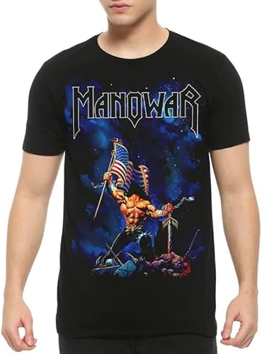 Gazju Manowar - Warriors of The World T-T-Shirts Hemden(Medium) von Gazju