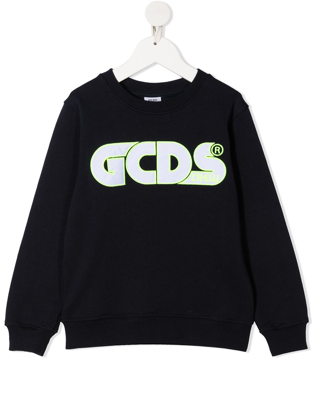 Gcds Kids Sweatshirt mit Logo-Stickerei - Blau von Gcds Kids