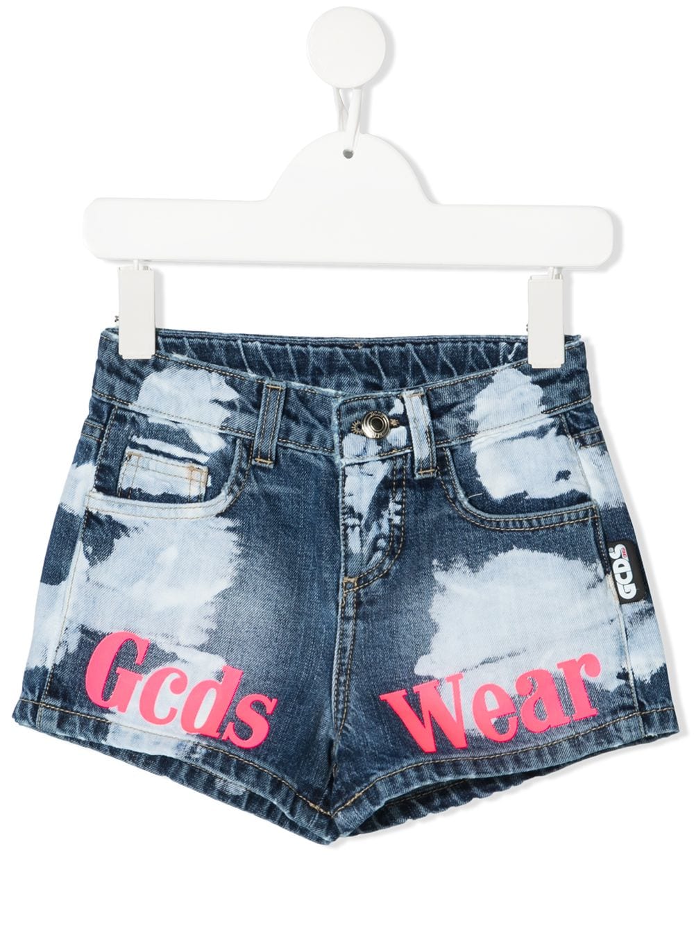 Gcds Kids Shorts mit Print - Blau von Gcds Kids