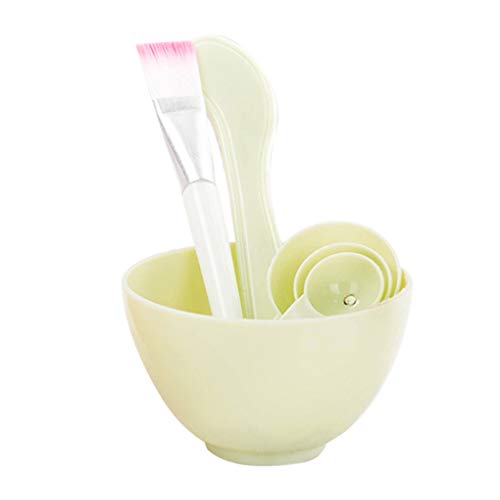4 Stück/Set Gesichtspinsel Schüssel Löffel Kosmetik DIY Beauty Tool Make Up Werkzeuge Versorgung Haushalt Professionelle Salon Grün 4 Stück/Set Gesichtspinsel Schüssel Löffel Kosmetik DIY Beauty Tool Make Up Werkzeuge Versorgung Haushalt Professionelle Salon Grün von Geardeangloow
