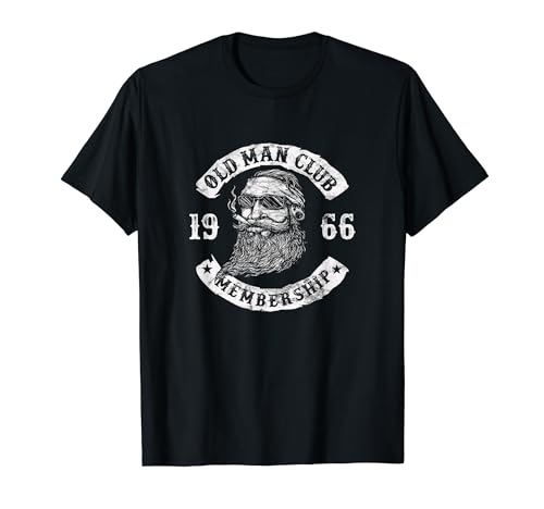 Geburtstag 1966 Herren Damen Original Old Man Club Member T-Shirt von Geburtstag Lustiger Spruch lebende Legende