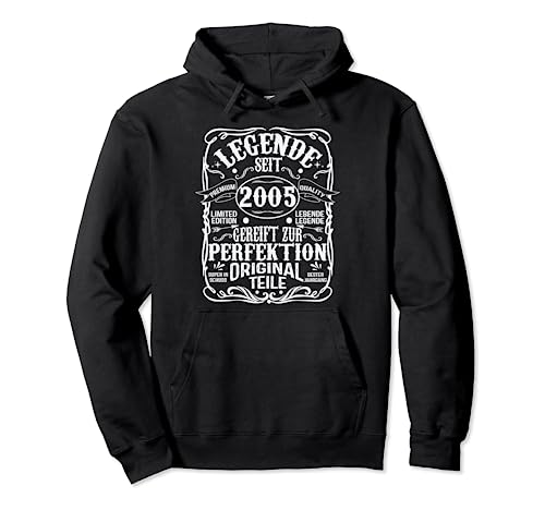 19. Geburtstag Junge Mädchen 19 Jahre 2005 Lustig Geschenk Pullover Hoodie von Geburtstagsgeschenk Damen Herren 2005 Geschenkidee