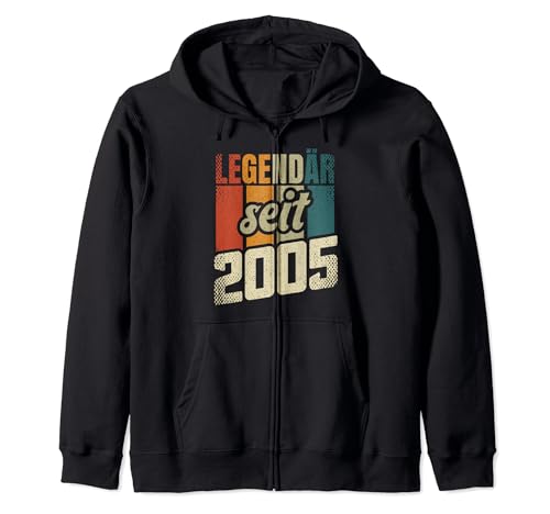 19. Geburtstag Junge Mädchen 19 Jahre 2005 Lustig Geschenk Kapuzenjacke von Geburtstagsgeschenk Damen Herren 2005 Geschenkidee