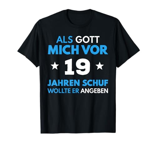 19. Geburtstag Junge Mädchen 19 Jahre 2005 Lustig Geschenk T-Shirt von Geburtstagsgeschenk Damen Herren 2005 Geschenkidee