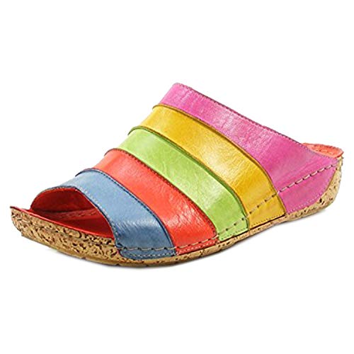 Gemini 032084-02-609 Schuhe Damen Sandalen Pantoletten Clogs, Größe:37 EU, Farbe:Pink von Gemini