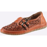 Witt Damen Slipper, orange von Gemini