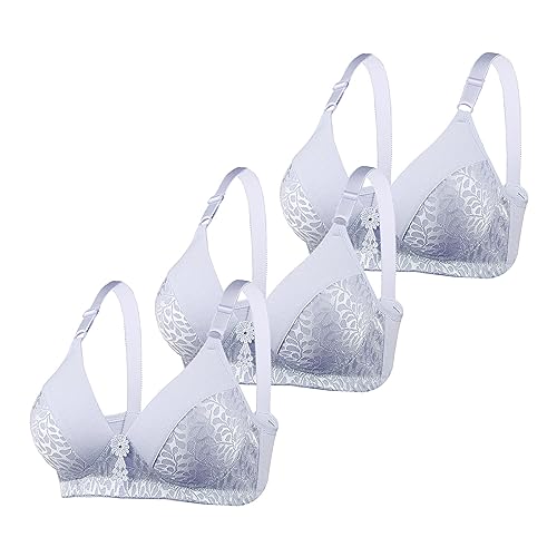 3er Pack BHS Damen Ohne Bügel Push Up BH Set Frauen Sexy Bustier Crop Top Sport-BHS Trainings-BH mit verstellbarem für Alltag Yoga Fitness Sport Outdoor 3er Pack BHS Damen Ohne Bügel Push Up BH Set Frauen Sexy Bustier Crop Top Sport-BHS Trainings-BH mit verstellbarem für Alltag Yoga Fitness Sport Outdoor von Generic