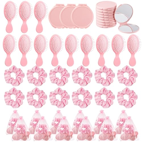 48-teiliges Make-up-Partyzubehör, Partyzubehör, inklusive Haarbürsten, Haargummis, Kosmetikspiegel, Organza-Beutel und Make-up-Pinsel-Zubehör für Damen und Jugendliche 48-teiliges Make-up-Partyzubehör, Partyzubehör, inklusive Haarbürsten, Haargummis, Kosmetikspiegel, Organza-Beutel und Make-up-Pinsel-Zubehör für Damen und Jugendliche von Generic