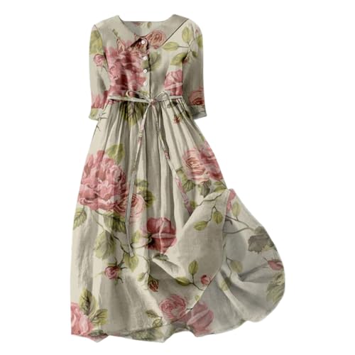 Angebote des Tages Heute Blitzangebote Sommerkleid Damen Vintage Blumen Lange Revers Blusenkleid, Er Kleid Damen Maxikleid Midi Sommerkleid Damen Sommer Angebote des Tages Heute Angebote des Tages Heute Blitzangebote Sommerkleid Damen Vintage Blumen Lange Revers Blusenkleid, Er Kleid Damen Maxikleid Midi Sommerkleid Damen Sommer Angebote des Tages Heute von Generic