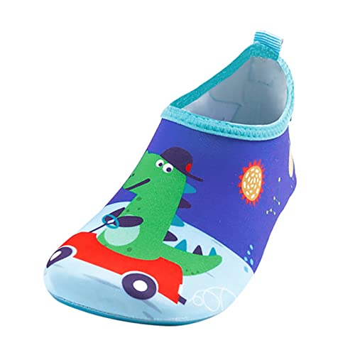 Baby Lauflernschuhe Mädchen Schnell Kinder Kinder Tauchen Wasser Socken Tier Trocken Cartoon Kinder Socken Schuhe Babyschuhe Kinder Mädchen (Blue, 24 Toddler) von Generic