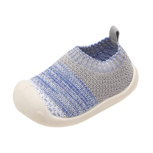 Baby Schuhe Indoor Kleinkind Turnschuhe Rutschfeste erste 6 9 12 18 24 Monate Turnschuhe Damen Rutschfest (Blue, 22 Infant) von Generic